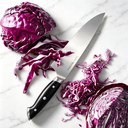 10” Bread Knife – German Steel for Home Bakers, Serrated | Perfect for sourdough, homemade bread and artisan loaves. Dishwasher safe, hand wash recommended. Gift box included.