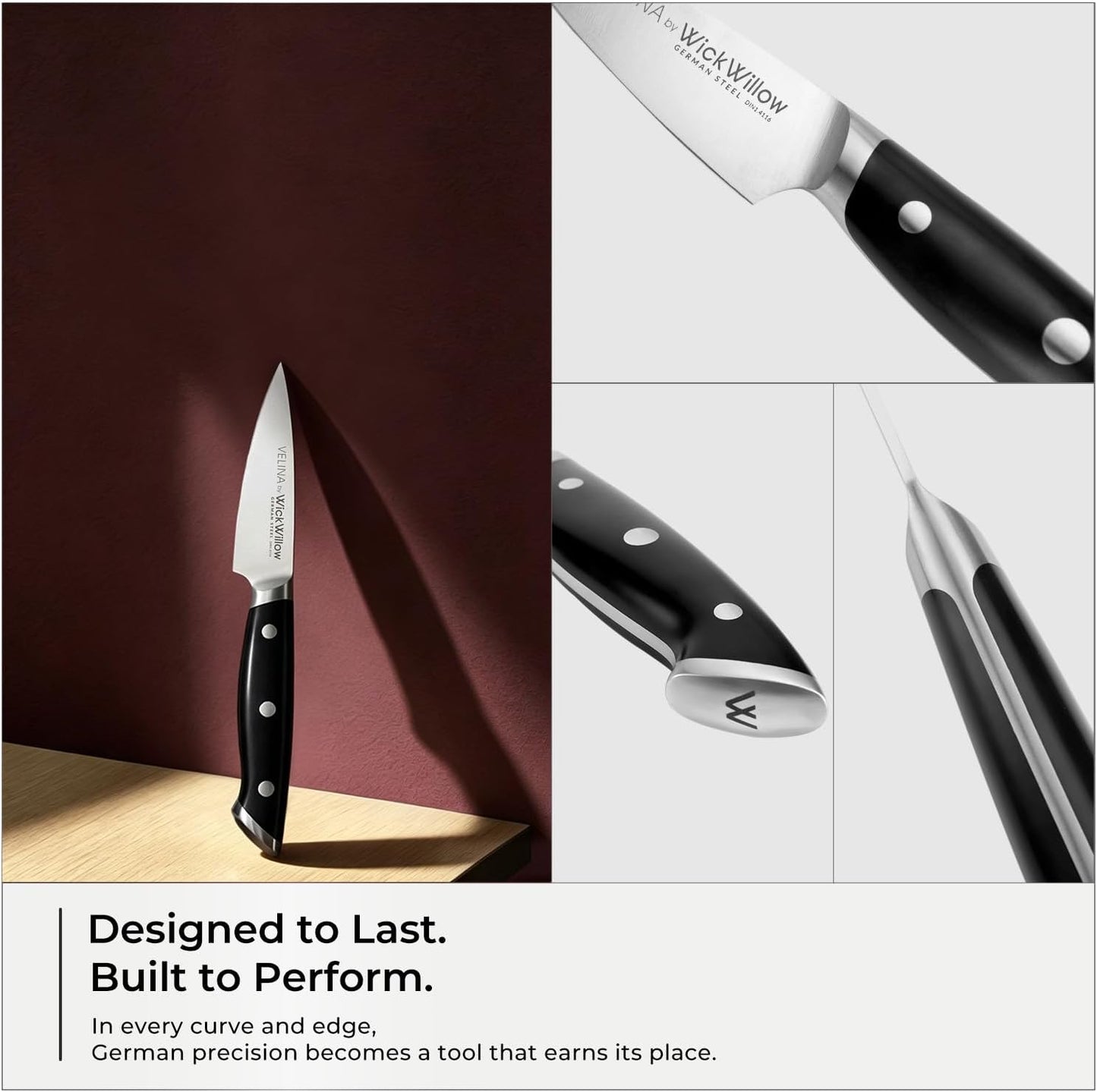 10” Bread Knife – German Steel for Home Bakers, Serrated | Perfect for sourdough, homemade bread and artisan loaves. Dishwasher safe, hand wash recommended. Gift box included.