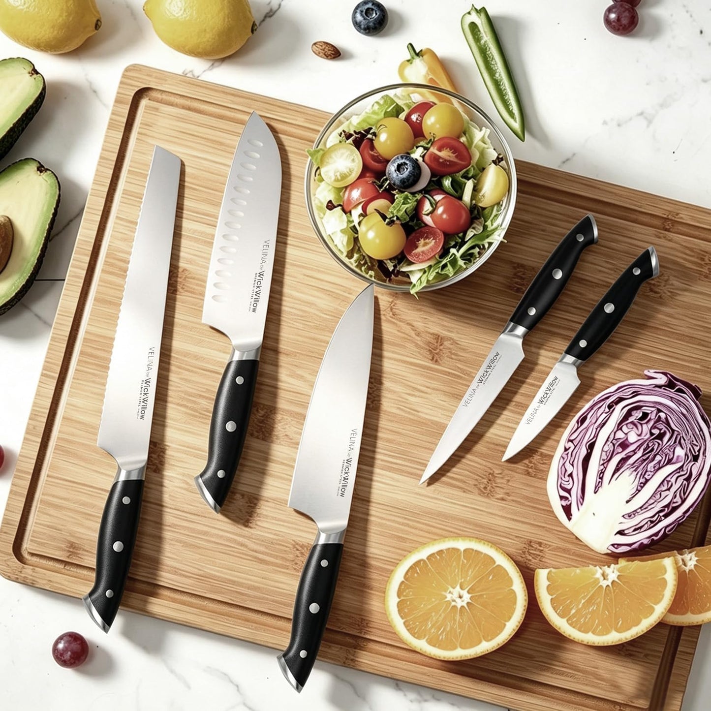 10” Bread Knife – German Steel for Home Bakers, Serrated | Perfect for sourdough, homemade bread and artisan loaves. Dishwasher safe, hand wash recommended. Gift box included.