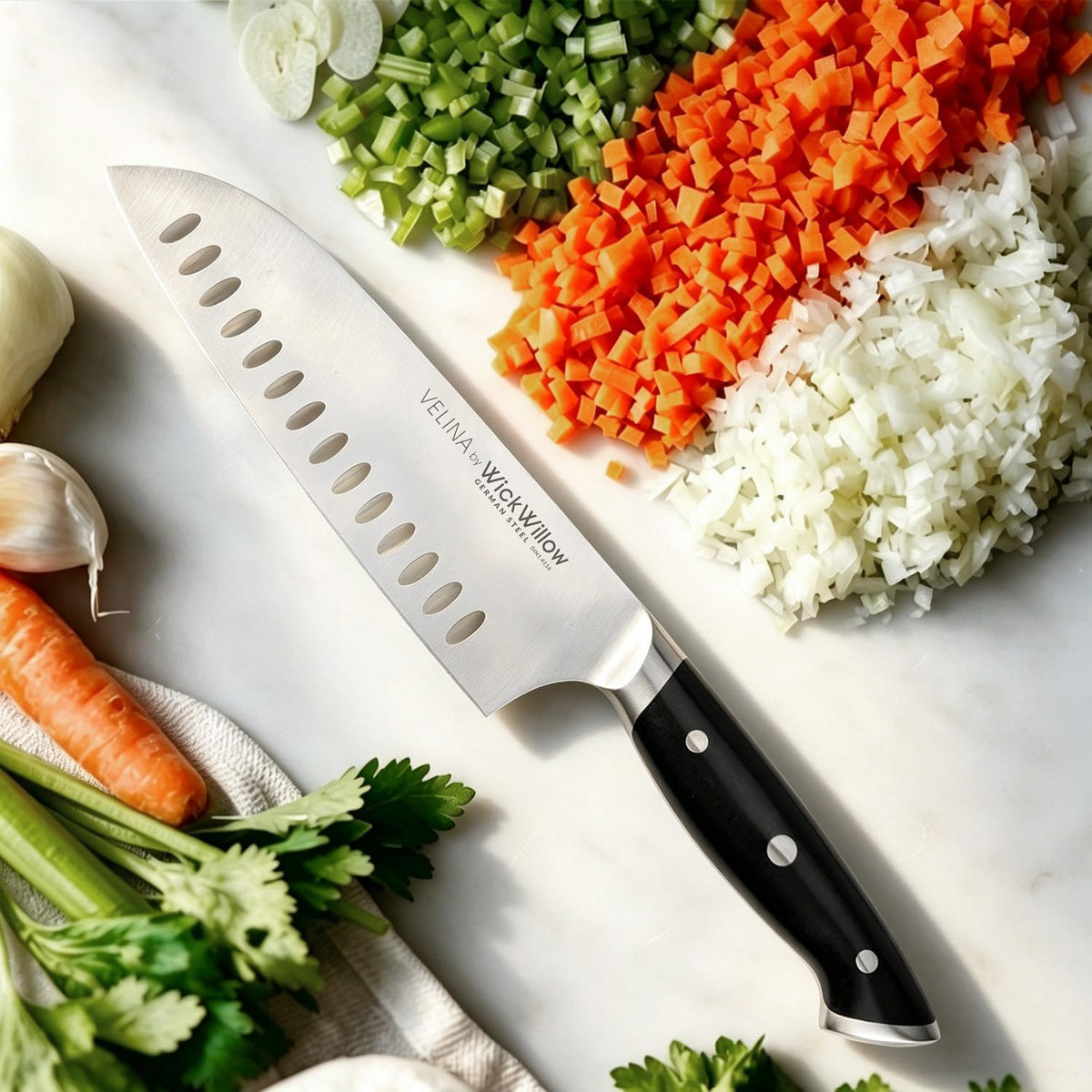 10” Bread Knife – German Steel for Home Bakers, Serrated | Perfect for sourdough, homemade bread and artisan loaves. Dishwasher safe, hand wash recommended. Gift box included.