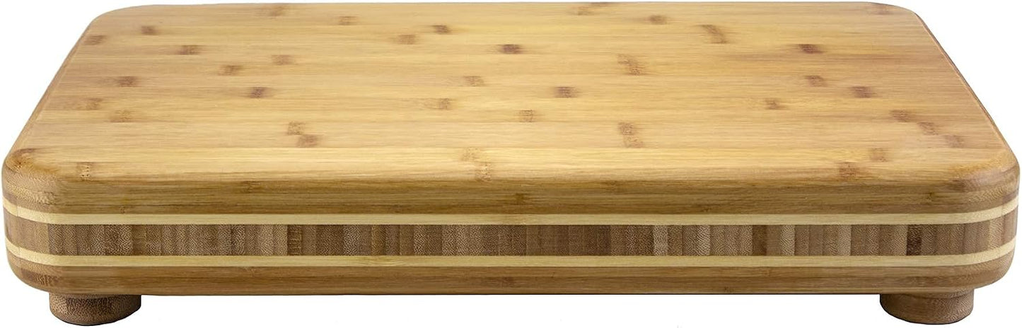 Bamboo Big Easy Chopping Block, 19" x 13.5"