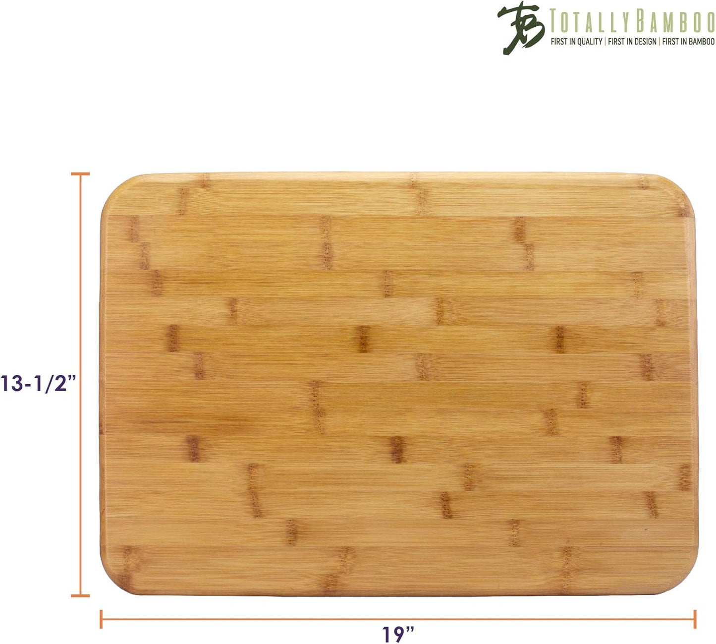Bamboo Big Easy Chopping Block, 19" x 13.5"
