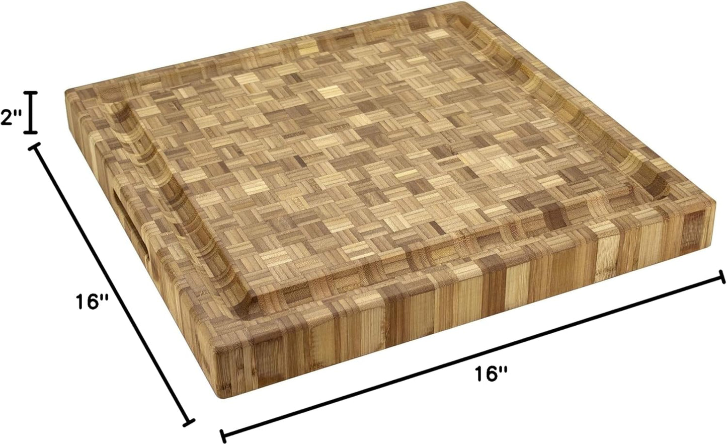 Bamboo Big Easy Chopping Block, 19" x 13.5"