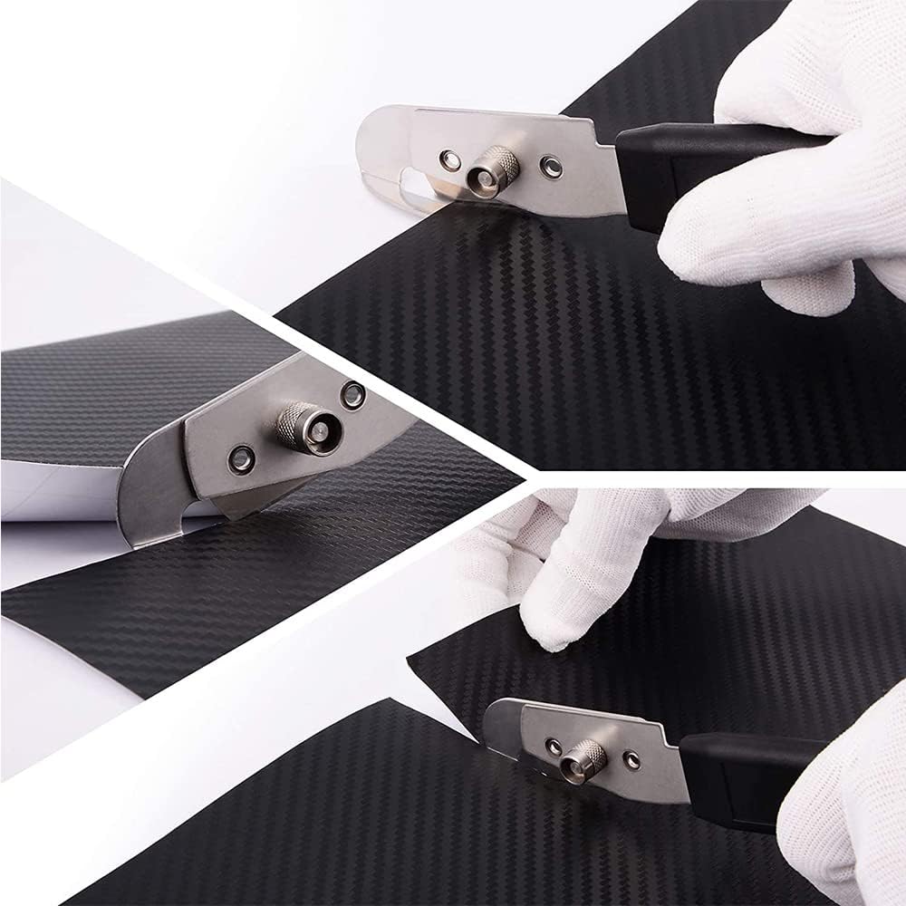 Replacement Blades for Bodyguard Vinyl Backing Cutter Knife, Stainless Steel, Pack of 50