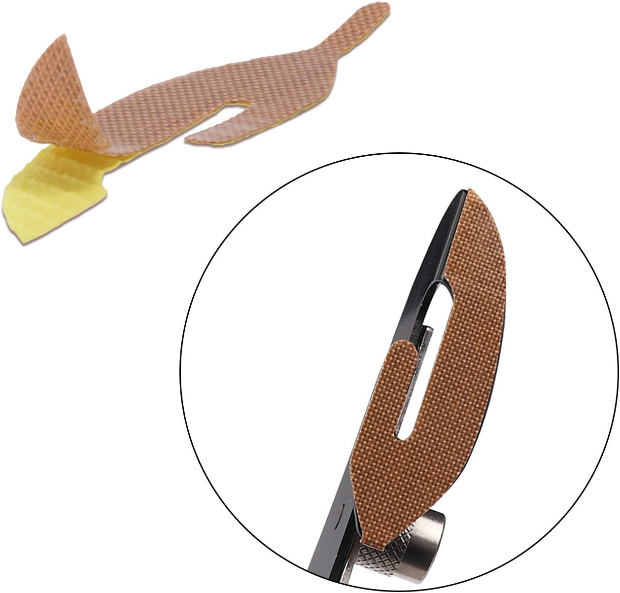 Replacement Blades for Bodyguard Vinyl Backing Cutter Knife, Stainless Steel, Pack of 50