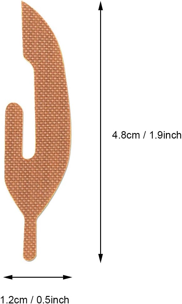 Replacement Blades for Bodyguard Vinyl Backing Cutter Knife, Stainless Steel, Pack of 50