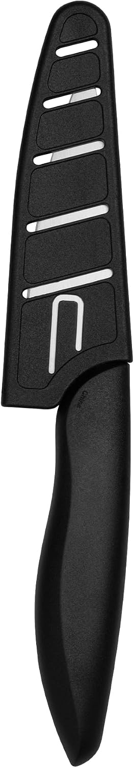 Kershaw 3.5” Paring Kitchen Knife, Black, 3.5 Inch Blade