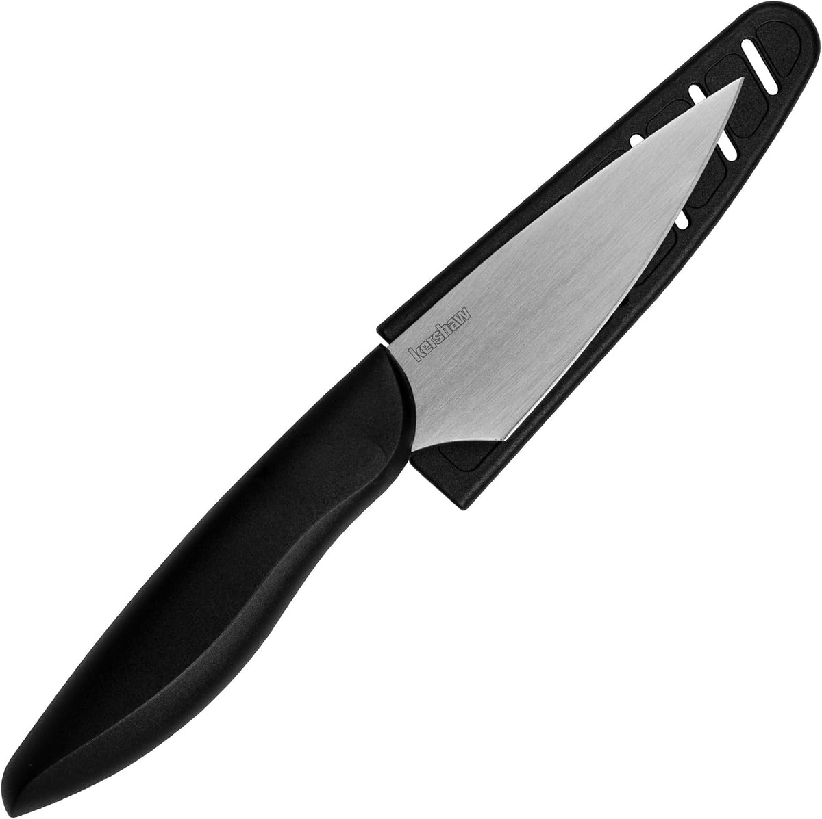 Kershaw 3.5” Paring Kitchen Knife, Black, 3.5 Inch Blade