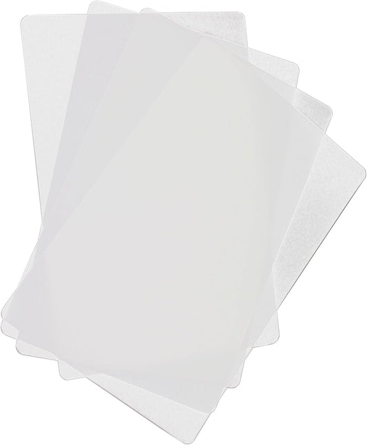 Cut N' Funnel Food Service Grade Flexible Plastic Cutting Mat 4 Pack Made in the USA 18" x 12" BPA Free Dishwasher Safe