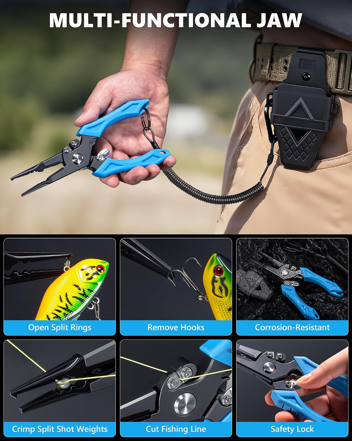 Fillet Knife Kit Combo,Fishing Gear and Gifts for Men