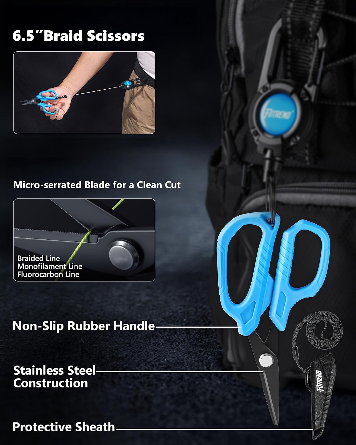 Fillet Knife Kit Combo,Fishing Gear and Gifts for Men