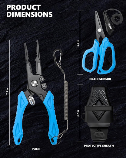 Fillet Knife Kit Combo,Fishing Gear and Gifts for Men