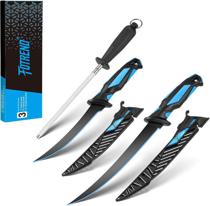 Fillet Knife Kit Combo,Fishing Gear and Gifts for Men