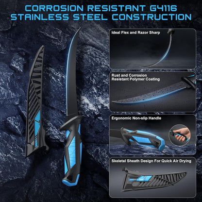 Fillet Knife Kit Combo,Fishing Gear and Gifts for Men