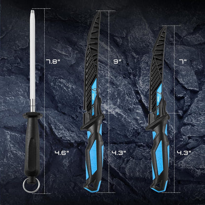 Fillet Knife Kit Combo,Fishing Gear and Gifts for Men
