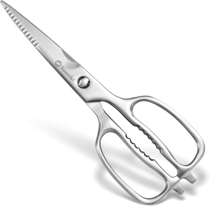 Kitchen Scissors All Purpose Heavy Duty Scissors Titanium Coated, Kitchen Shears for Food, Micro Serrated with Detachable Blades