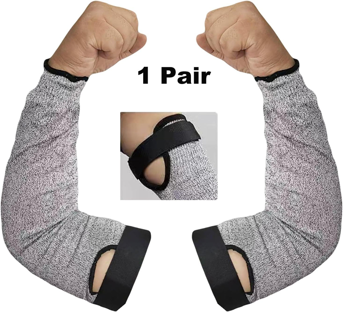Cut Resistant Farmers Sleeves, Arm Burn Protection Sleeve for Thin Skin and Bruising, Arm Guards for Men Women