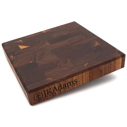 Professional Series End Grain Cutting Board, Walnut, 12" x 12" x 2"