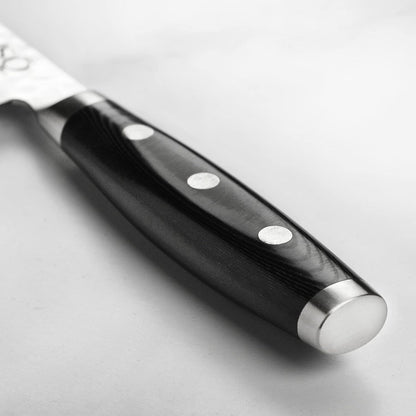 HD 5.5" Prep Knife - Made in Japan - VG10 Hammered Damascus Stainless Steel Utility Knife