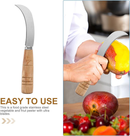Fruit Knife Stainless Steel Multifunctional Fruit Cutter Pineapple Banana Jackfruit Easy to Peel Store