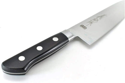 Yoshihiro Hi-Carbon Japan Steel(SK-4), HGA Series Japanese Santoku(Multi Purpose Knife) 180 mm/7.1"