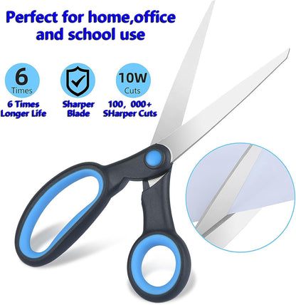 Left Handed Kitchen Scissors Poultry Shears，Can Opener, Peeler Set (4 in 1) | Lefty Kitchen Tools Utensils for Left Hand People/Adults