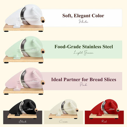 Manual Bread Slicer for Homemade Bread,Even Slicing from Thin to Thick