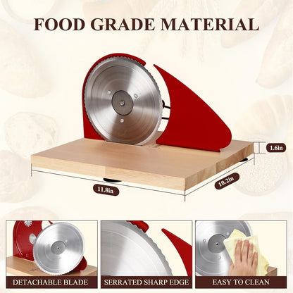 Manual Bread Slicer for Homemade Bread,Even Slicing from Thin to Thick