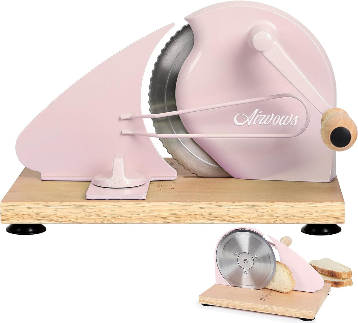 Manual Bread Slicer for Homemade Bread,Even Slicing from Thin to Thick