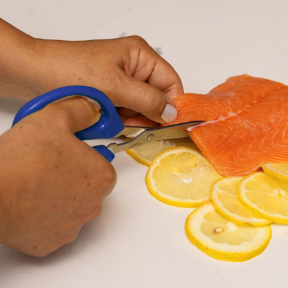 Original Unlimited Kitchen Scissors All Purpose Kitchen Shears With Comfortable Handles, Red