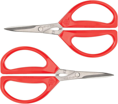 Original Unlimited Kitchen Scissors All Purpose Kitchen Shears With Comfortable Handles, Red