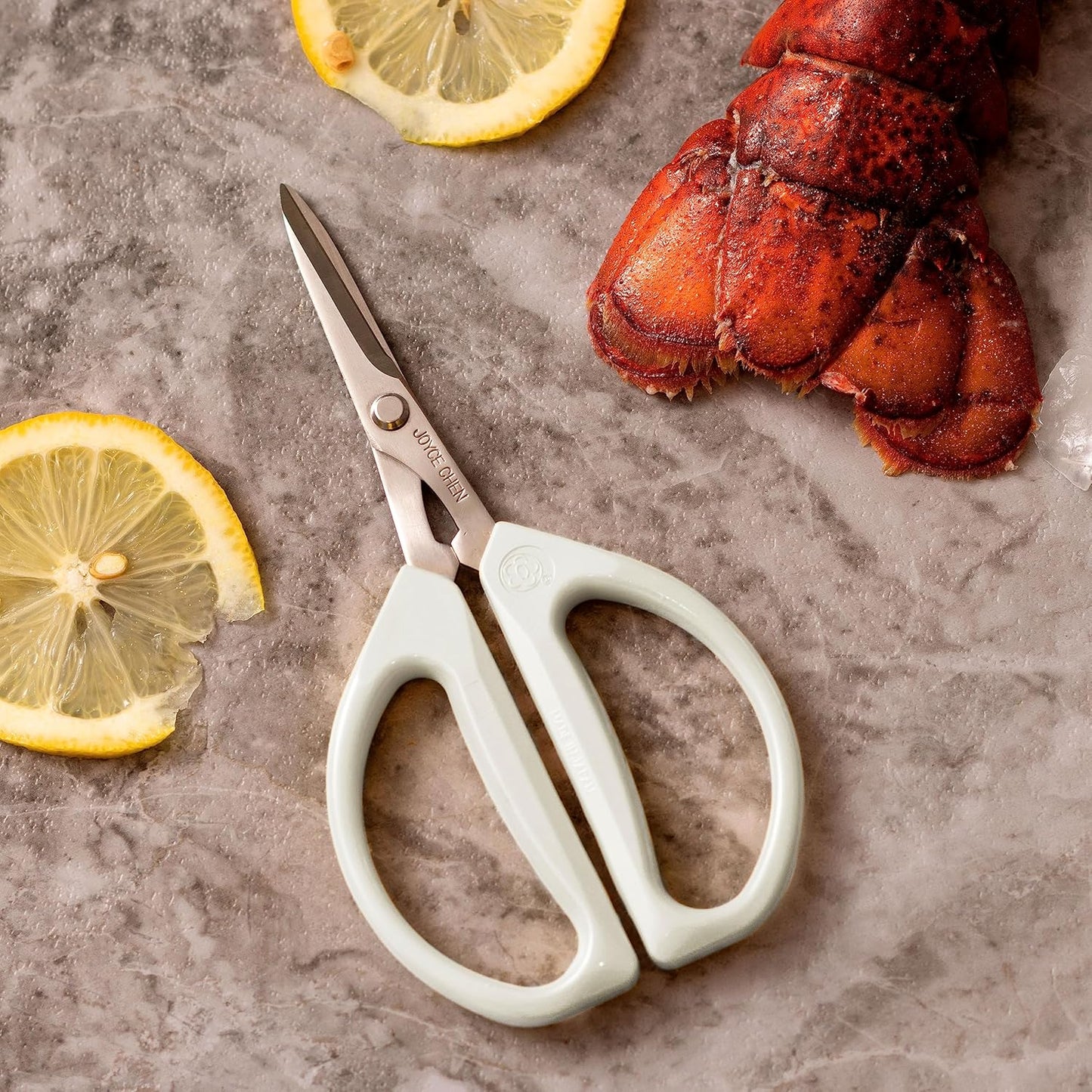 Original Unlimited Kitchen Scissors All Purpose Kitchen Shears With Comfortable Handles, Red