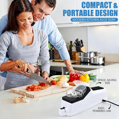 Besynersharp Pro, Electric Knife Sharpener,Replacement Grinding Tools,Professional Electric Knife Sharpeners for Kitchen Knives,Double Sided Knife Sharpener