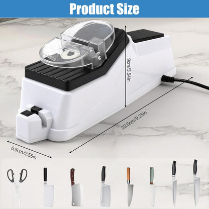 Besynersharp Pro, Electric Knife Sharpener,Replacement Grinding Tools,Professional Electric Knife Sharpeners for Kitchen Knives,Double Sided Knife Sharpener