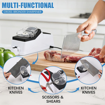 Besynersharp Pro, Electric Knife Sharpener,Replacement Grinding Tools,Professional Electric Knife Sharpeners for Kitchen Knives,Double Sided Knife Sharpener