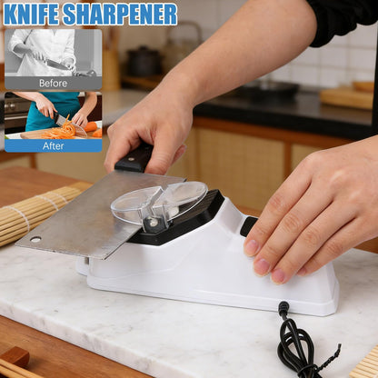 Besynersharp Pro, Electric Knife Sharpener,Replacement Grinding Tools,Professional Electric Knife Sharpeners for Kitchen Knives,Double Sided Knife Sharpener