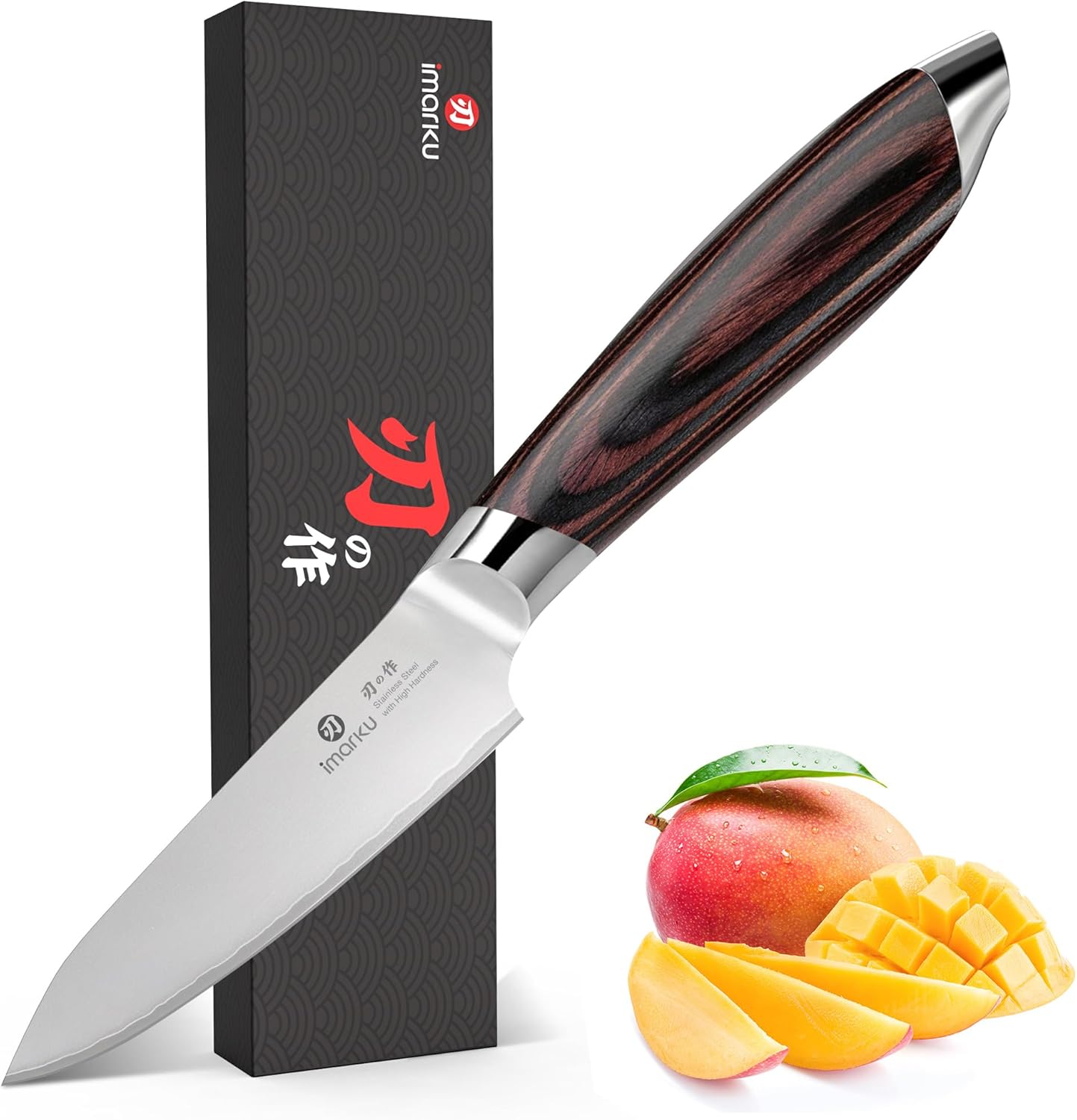 Cleaver Knife 7 Inch Meat Cleaver, Japanese High Carbon Stainless Steel Butcher Knife with Ergonomic Handle, Ultra Sharp Chopping Knife, Kitchen Gadgets for Home/Restaurant, Dads Gifts