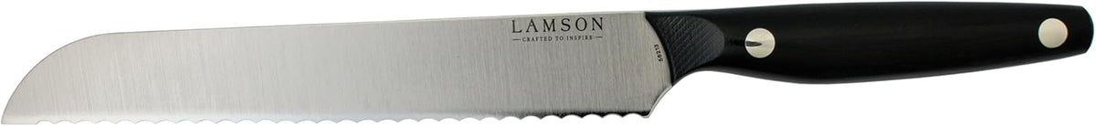 Lamson 7" Premier Forged Offset Serrated Bread Knife (MIDNIGHT)