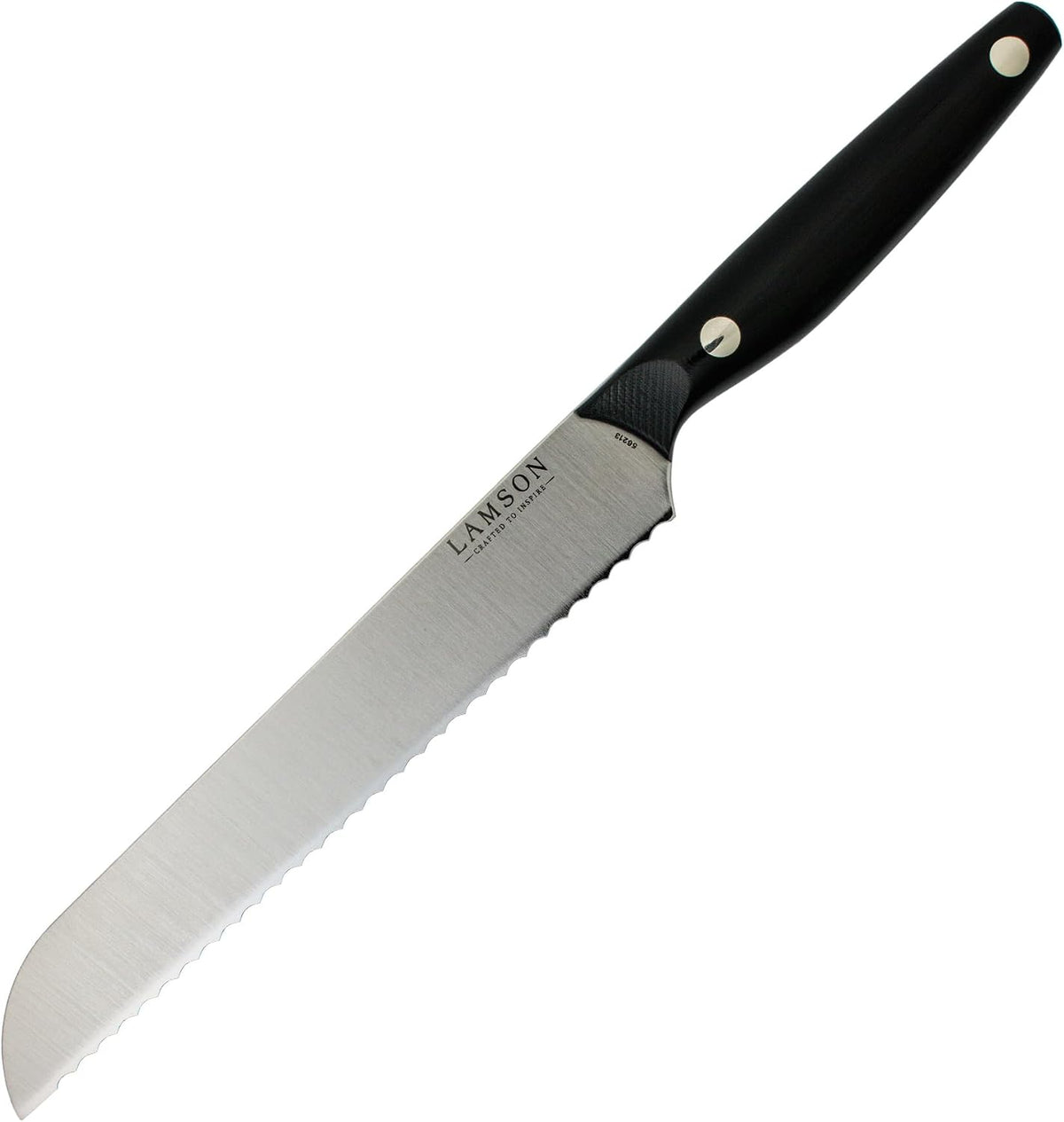 Lamson 7" Premier Forged Offset Serrated Bread Knife (MIDNIGHT)