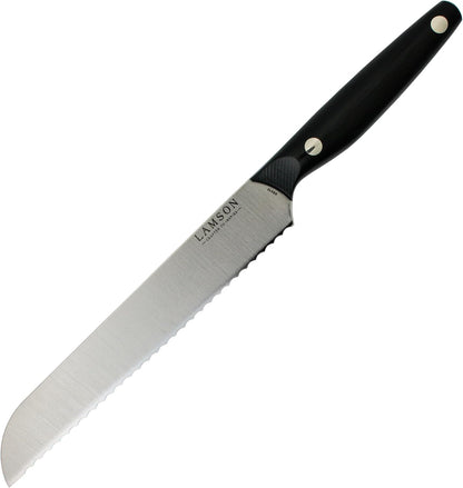 Lamson 7" Premier Forged Offset Serrated Bread Knife (MIDNIGHT)