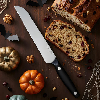 Lamson 7" Premier Forged Offset Serrated Bread Knife (MIDNIGHT)