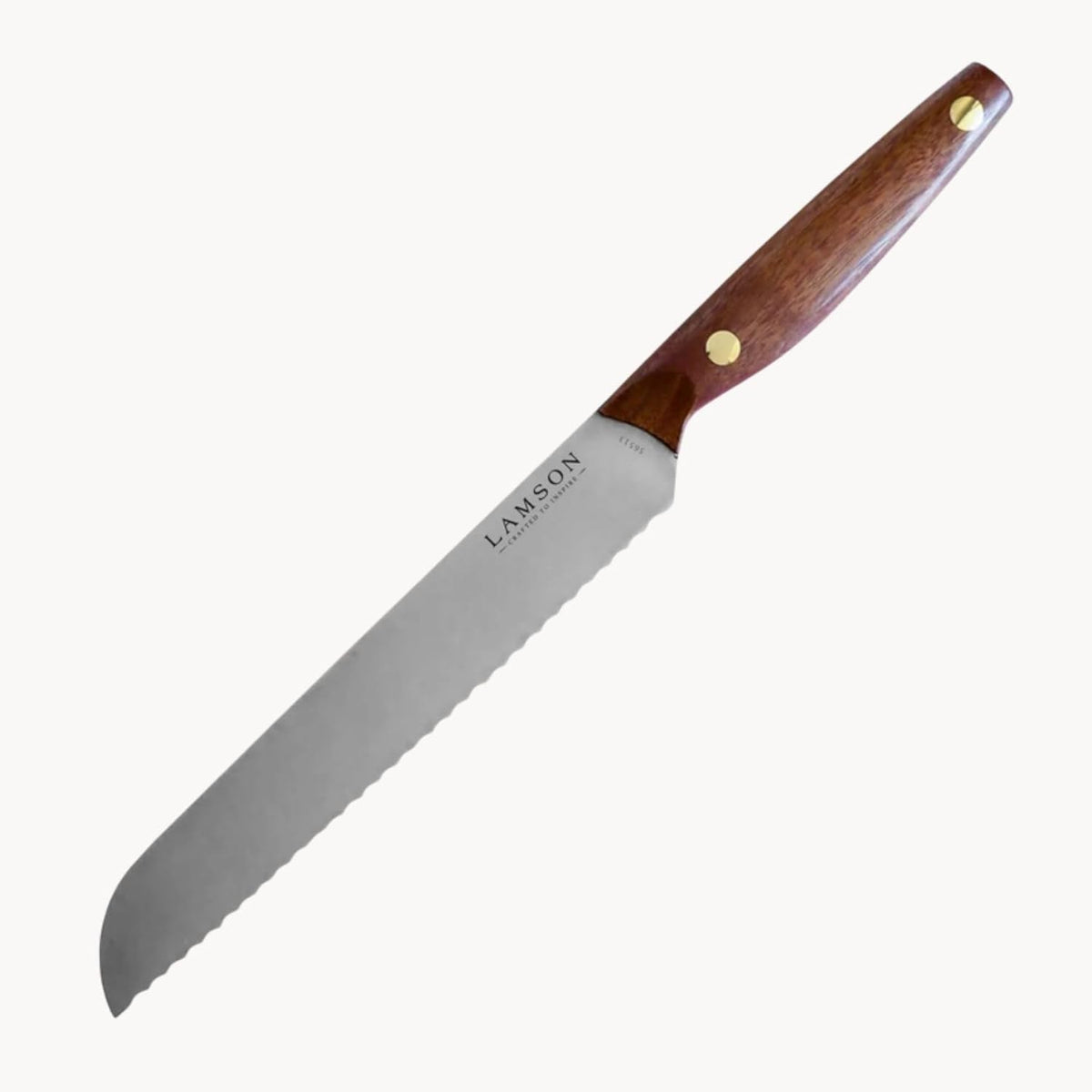 Lamson 7" Premier Forged Offset Serrated Bread Knife (MIDNIGHT)