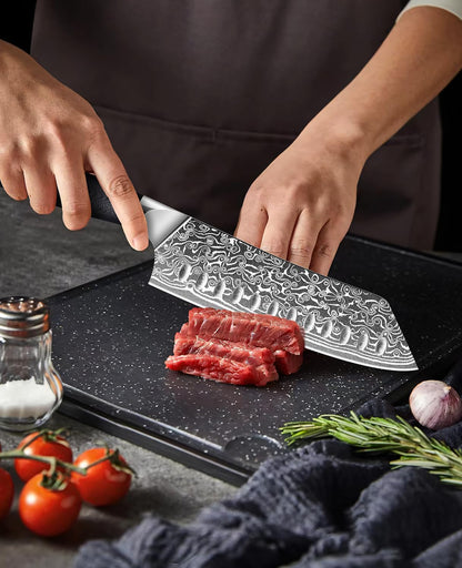 Damascus Fruit Knife 4", Ultra Sharp Paring Knife, 67 Layers Damascus Steel VG10 Core Multipurpose Small Kitchen Knife Professional Peeling Knives, G10 Handle with Rivet Chef Gift