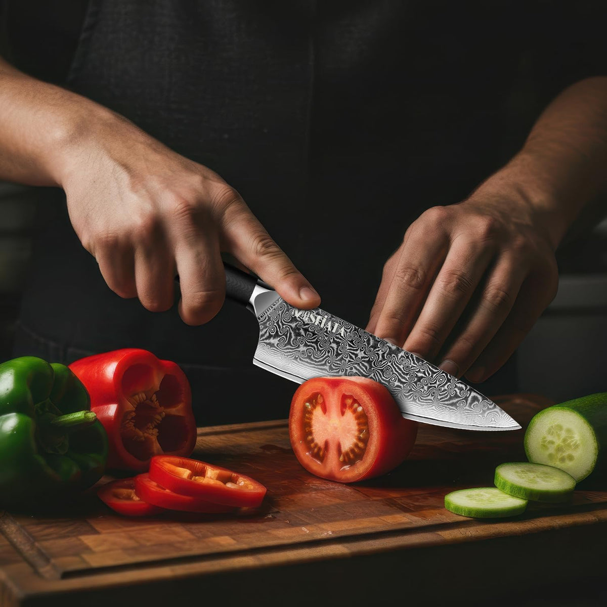 Damascus Fruit Knife 4", Ultra Sharp Paring Knife, 67 Layers Damascus Steel VG10 Core Multipurpose Small Kitchen Knife Professional Peeling Knives, G10 Handle with Rivet Chef Gift
