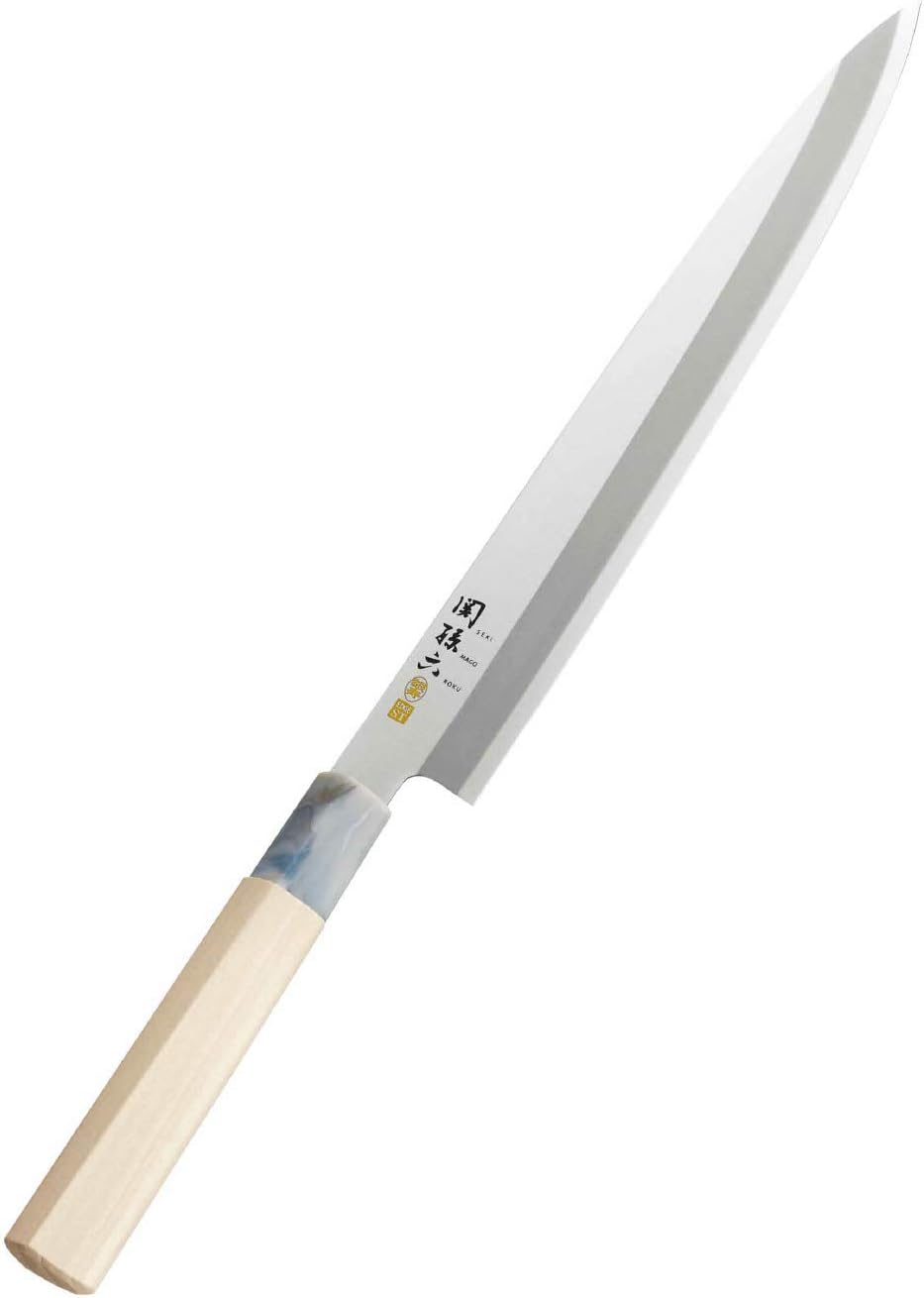 AK5060 Deba Knife Seki Magoroku Ginju, Stainless Steel, 4.1 inches (105 mm), Made in Japan, Easy to Clean