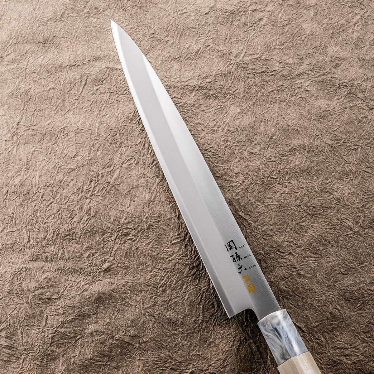 AK5060 Deba Knife Seki Magoroku Ginju, Stainless Steel, 4.1 inches (105 mm), Made in Japan, Easy to Clean