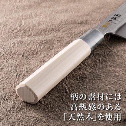 AK5060 Deba Knife Seki Magoroku Ginju, Stainless Steel, 4.1 inches (105 mm), Made in Japan, Easy to Clean