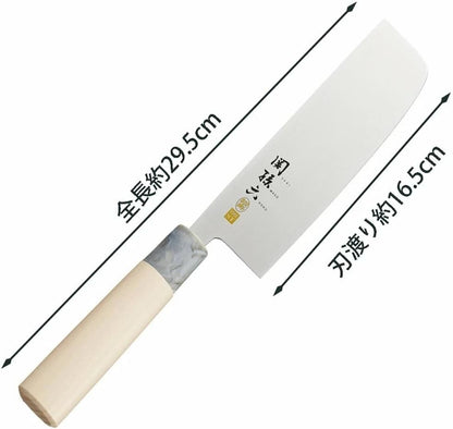 AK5060 Deba Knife Seki Magoroku Ginju, Stainless Steel, 4.1 inches (105 mm), Made in Japan, Easy to Clean
