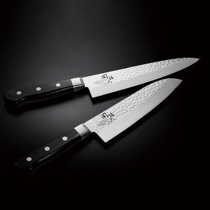 Corporation AB5461 Seki Magoroku Petty Knife, Hammered Knife, 4.7 inches (120 mm), Made in Japan