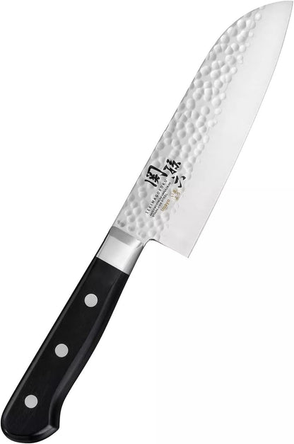 Corporation AB5461 Seki Magoroku Petty Knife, Hammered Knife, 4.7 inches (120 mm), Made in Japan
